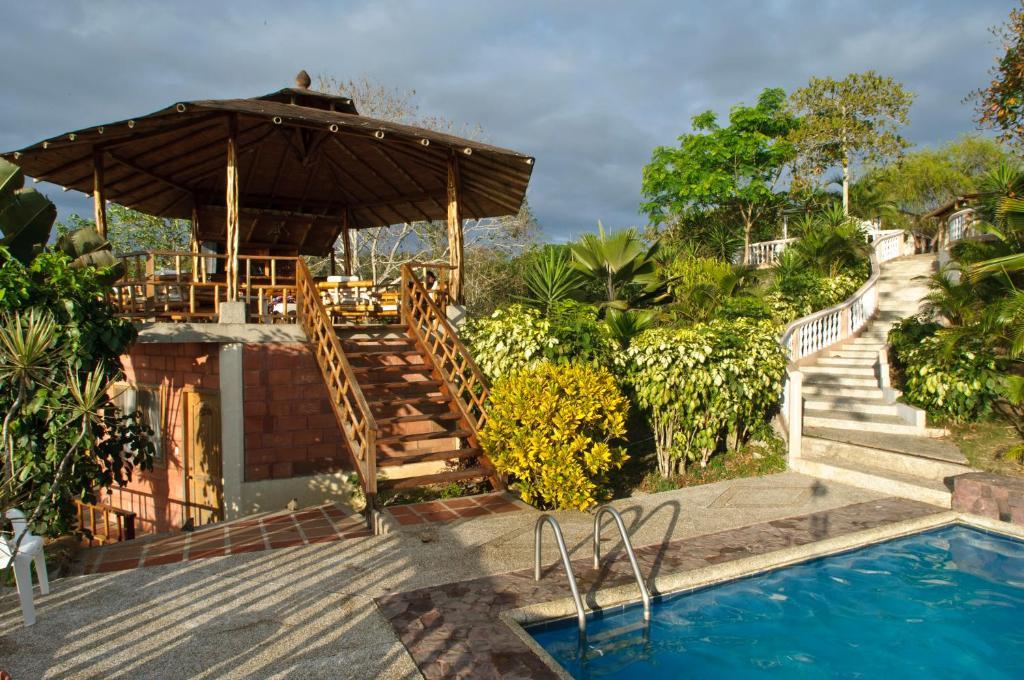 Hotel Ocean View Happy Hill Olón Habitación foto